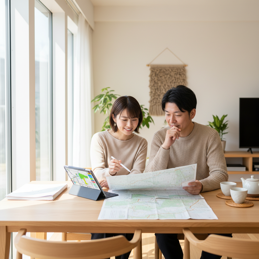 土地情報の見方のイメージ