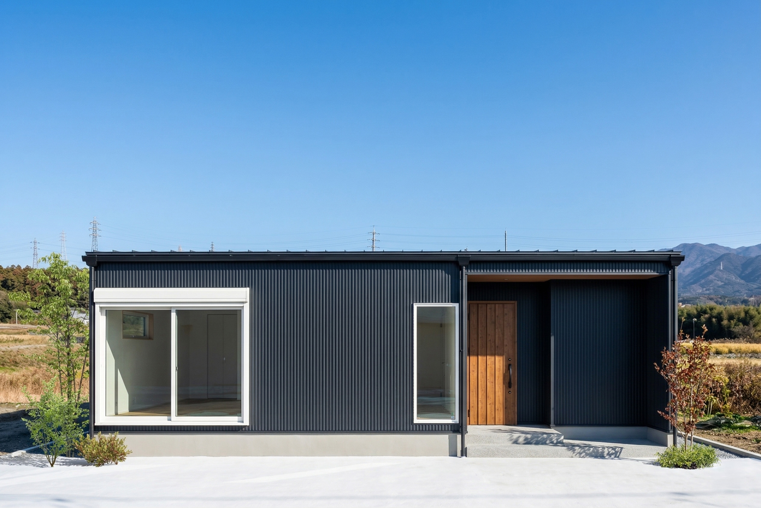 THE BASE 平屋 3LDK LDK20.3帖 外観パース