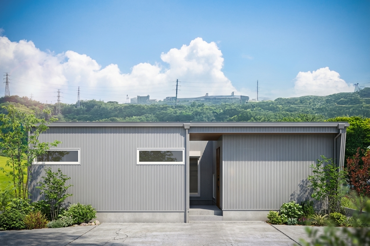 THE BASE 平屋 3LDK+書斎 外観