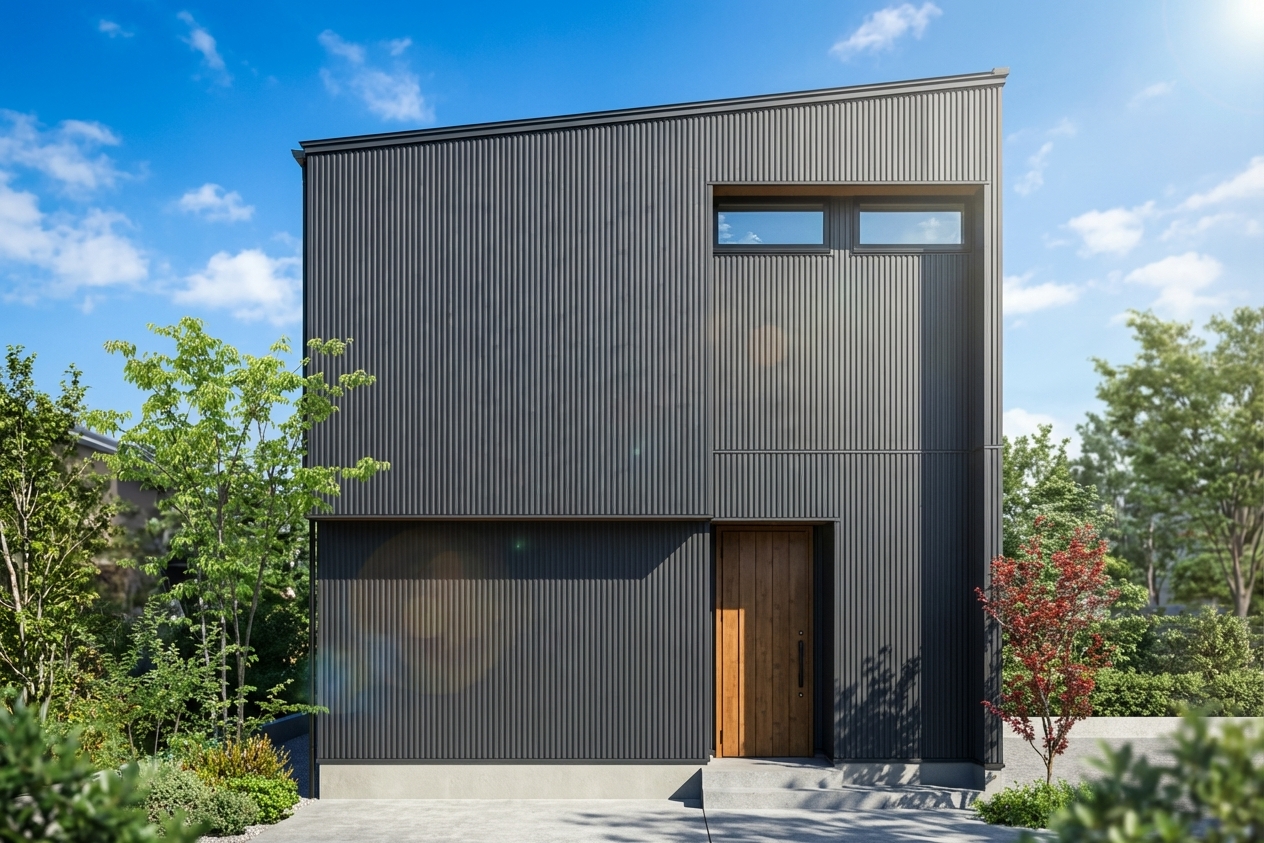 THE BASE 2階建て 4LDK+書斎コーナー 外観パース
